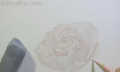 怎么画玫瑰用彩铅 彩铅画玫瑰花教程？
