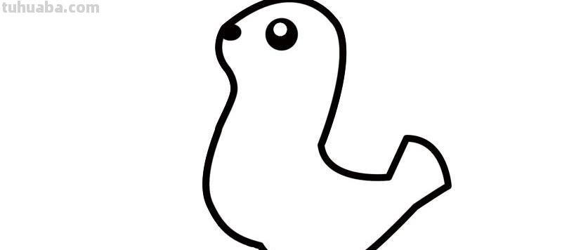 海豹简笔画 海豹简笔画图片