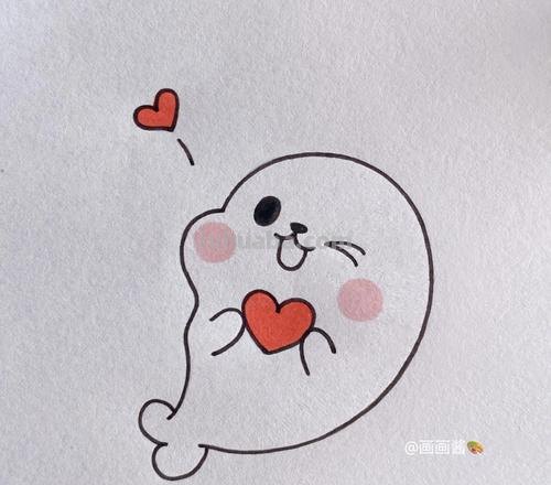 海豹简笔画 海豹简笔画图片