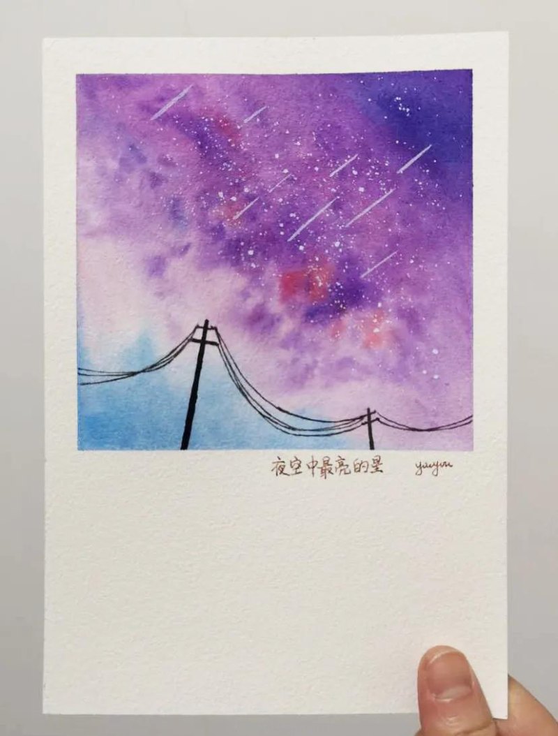 实用四个水彩风景小技法，赶紧收藏