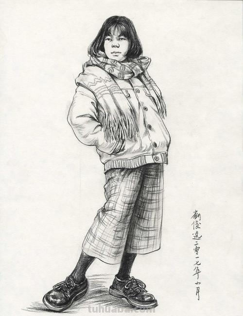 速写刘俊逸 速写是什么？