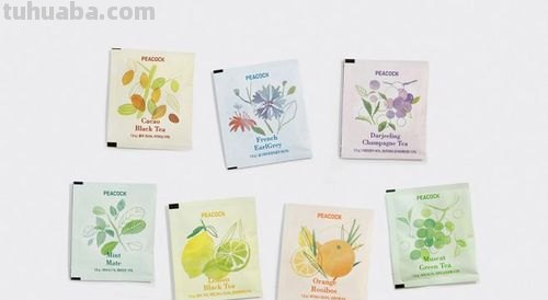 高逼格水彩插画在产品包装上的应用，每一款都很经典