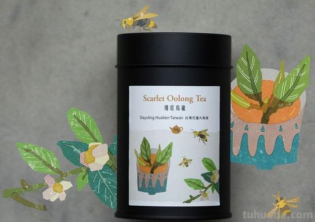 高逼格水彩插画在产品包装上的应用，每一款都很经典