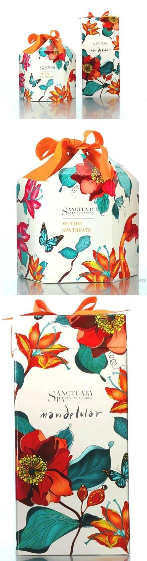 高逼格水彩插画在产品包装上的应用，每一款都很经典