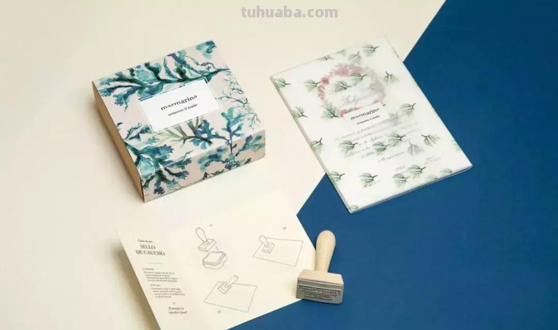 高逼格水彩插画在产品包装上的应用，每一款都很经典