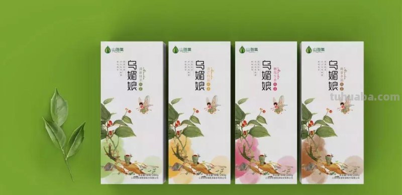 高逼格水彩插画在产品包装上的应用，每一款都很经典