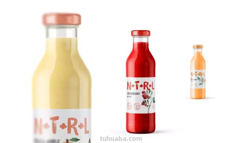 高逼格水彩插画在产品包装上的应用，每一款都很经典