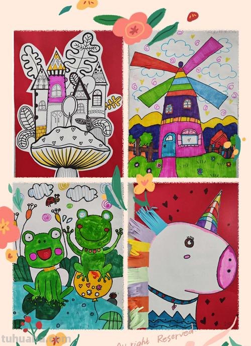 【色彩亮丽，让绘画更加生动】——涂画吧小编了解到 