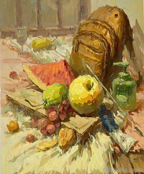 初中色彩静物画：色彩的魅力与表现 