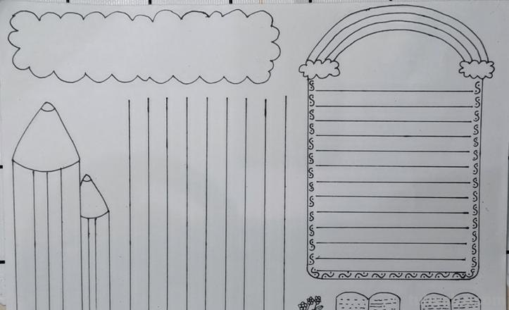 孩子作业又有手抄报？100款简单又可爱的手抄报模板，建议收藏