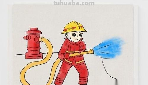 简笔画士兵怎么画 消防员怎么画简单,简笔画消防员的画法？