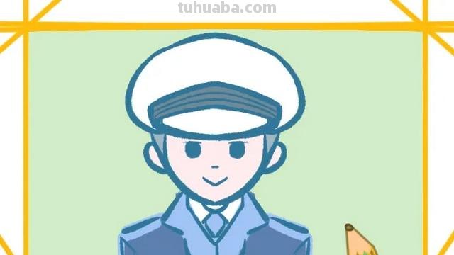 简笔画士兵怎么画 消防员怎么画简单,简笔画消防员的画法？