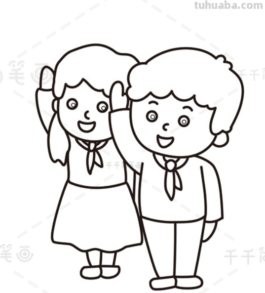 简笔画士兵怎么画 消防员怎么画简单,简笔画消防员的画法？