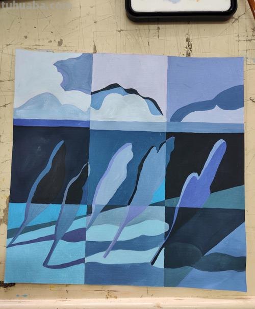 色彩明度画及色彩明度画简单 