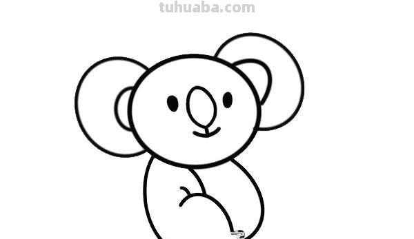 考拉简笔画 考拉简笔画可爱