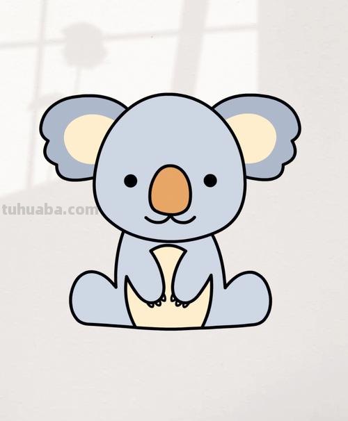 考拉简笔画 考拉简笔画可爱