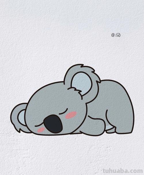 考拉简笔画 考拉简笔画可爱