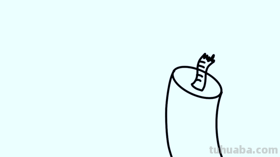 爆竹怎么画简笔画