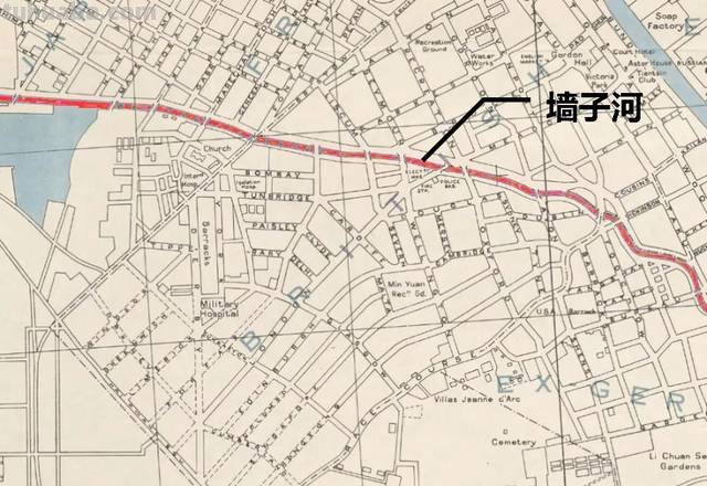 墙子河速写 墙子河经过的地方？