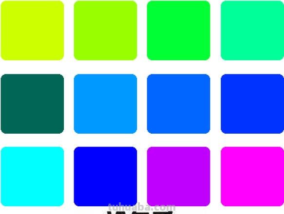 色彩冷色及色彩冷色调有哪些颜色?