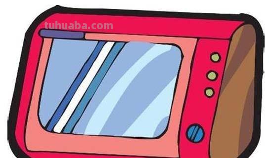 微波炉简笔画 微波炉简笔画彩色
