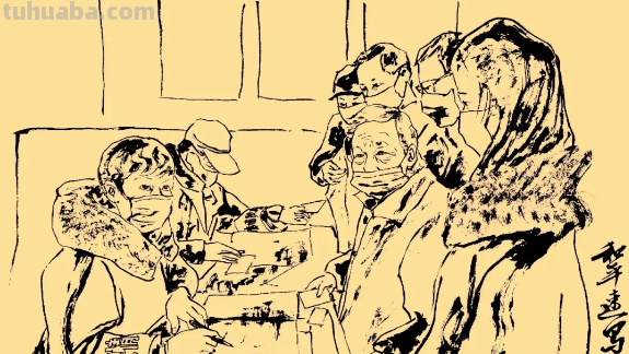 12幅速写，致敬抗疫一线的“逆行者”