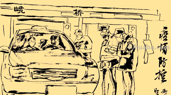 12幅速写，致敬抗疫一线的“逆行者”