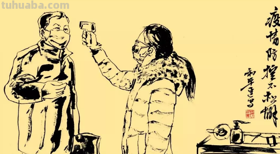 12幅速写，致敬抗疫一线的“逆行者”