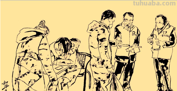 12幅速写，致敬抗疫一线的“逆行者”