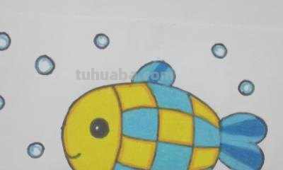 彩铅手绘小鱼怎么画 一秒学会画小鱼？
