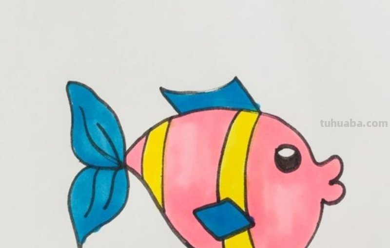 彩铅手绘小鱼怎么画 一秒学会画小鱼？