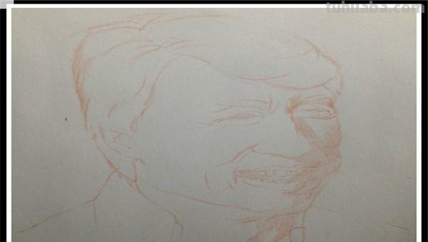 怎么画彩铅人物素描 彩铅手绘头像步骤？