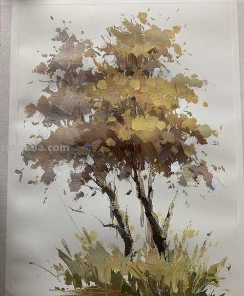 色彩写生树的绘画技巧及步骤分享 