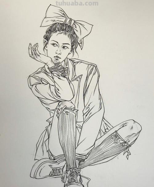 速写线造型 怎么才能画好线描速写呢?