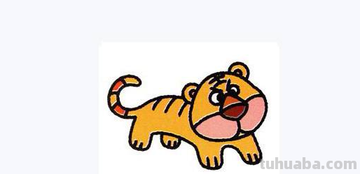 怎么画老虎简笔画 怎么画老虎简笔画