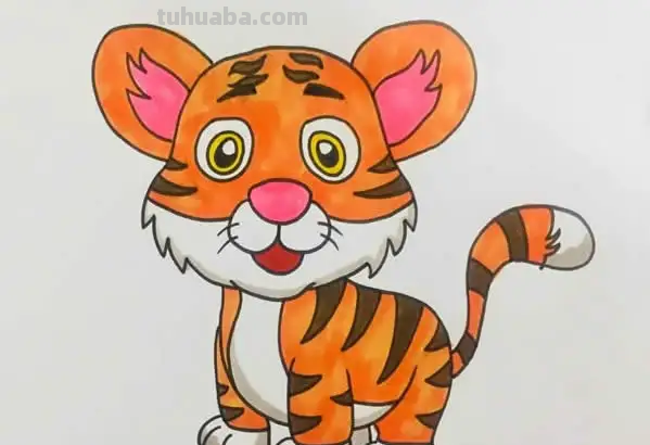 简笔老虎怎么画 简笔老虎怎么画