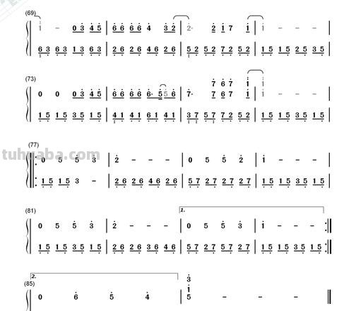 魔法星空的色彩简谱及钢琴演奏 