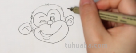 猴子怎么画? 猴子怎么画?