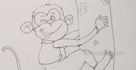 猴子怎么画? 猴子怎么画?