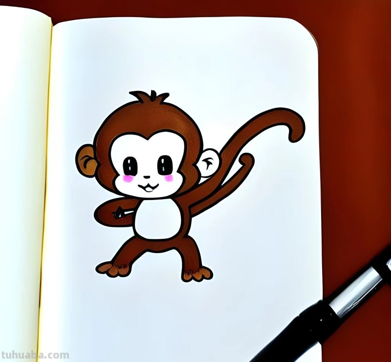 小猴子的简笔画怎么画 小猴子的简笔画怎么画