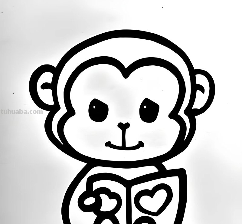 小猴子的简笔画怎么画 小猴子的简笔画怎么画