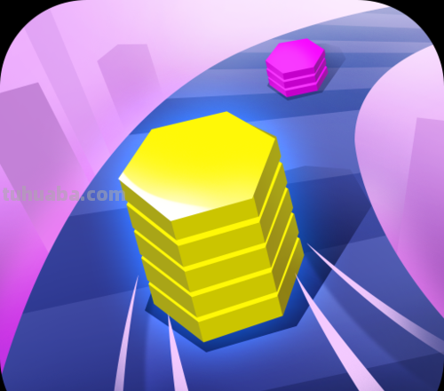 色彩叠塔跑酷：打破视觉极限的刺激游戏！ 