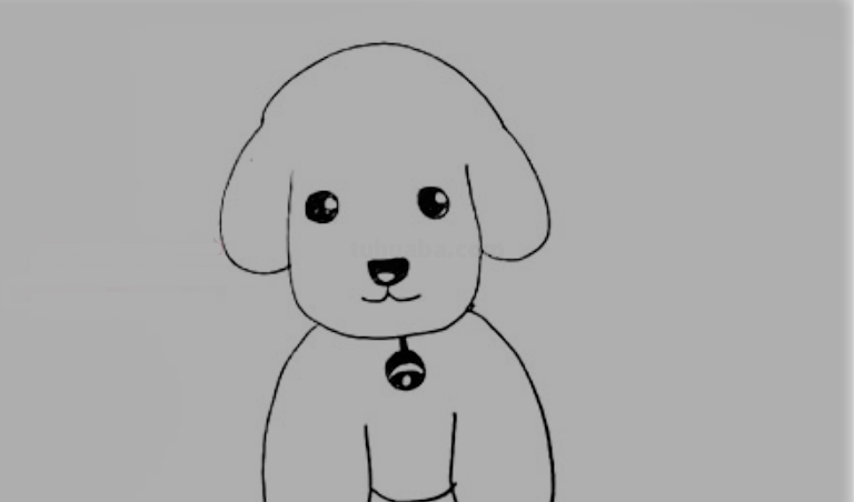 小狗简笔画怎么画