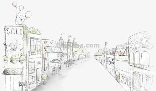 街道简笔画怎么画 如何快速画出城市？