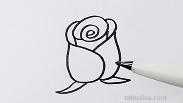 玫瑰的简笔画怎么画 玫瑰的简笔画怎么画