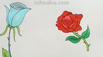 玫瑰花的简笔画怎么画最好看又简单 玫瑰花的简笔画怎么画最好看又简单