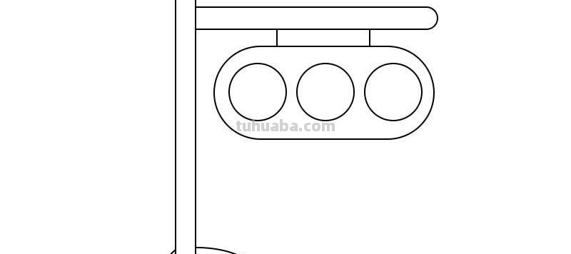 红绿灯简笔画 红绿灯简笔画 儿童画