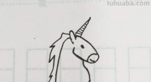 小马怎么画简笔画 马的简笔画画法？