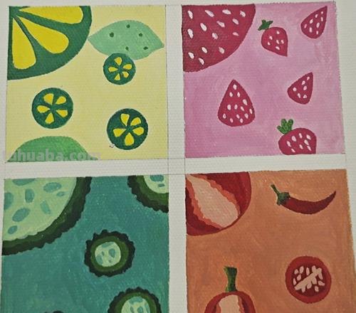 色彩心理构成作业图片及色彩心理构成作业图片酸甜苦辣 