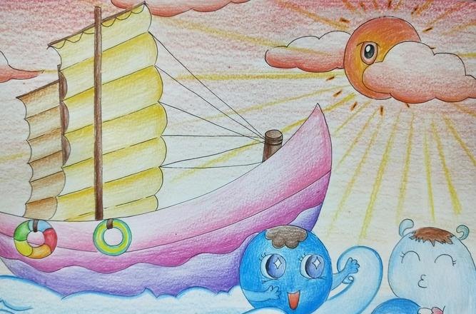 帆船怎么画 彩铅颜色 彩铅画基础教程有什么？